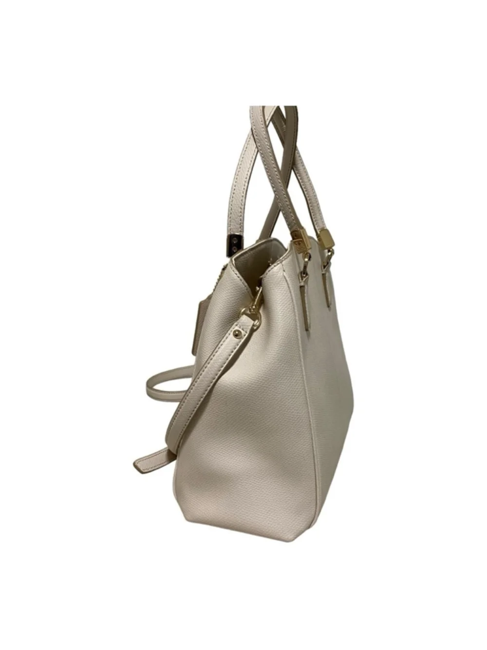 Coach - F34663 COACH LEATHER MINETTA CROSSBODY - IN CREAM